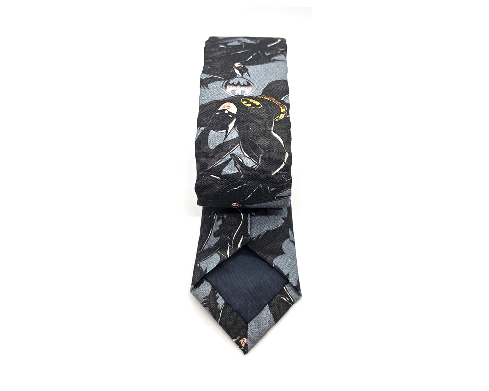 Corbata Batman Gris