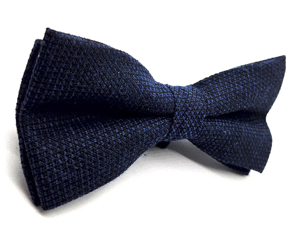 Pajarita Negro y Azul Texturizado - Pitas, Pitas Pajaritas | Pajaritas originales y muy frikis