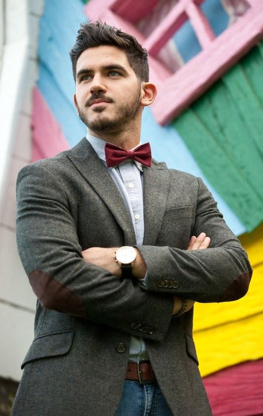 Pajaritas rojas para hombre | 3 formas de combinarlas