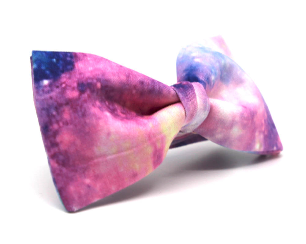 Pajarita Galaxia Morada