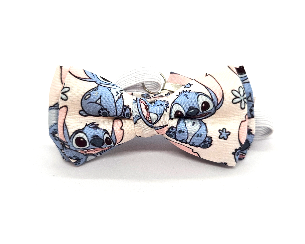 Pajarita Stitch Rosa 🆕