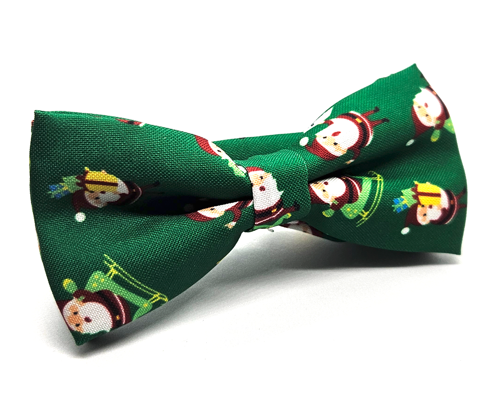 Pajarita Verde Papa Noel