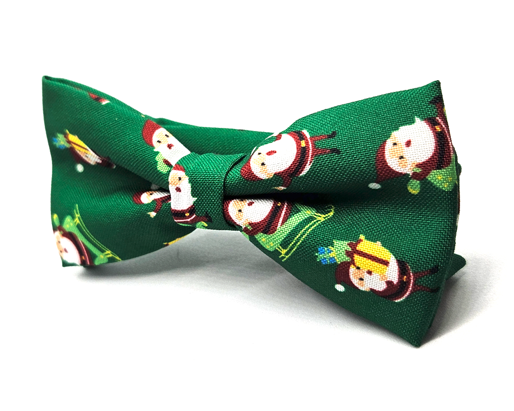 Pajarita Verde Papa Noel