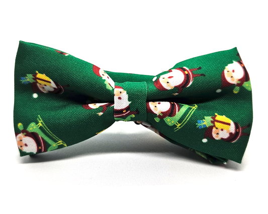 Pajarita Verde Papa Noel